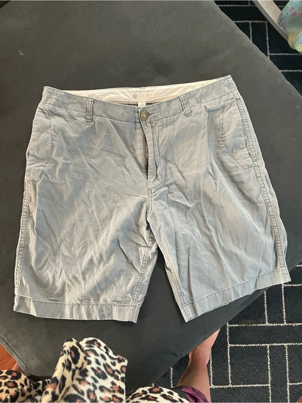 J. Crew Men's Light Gray Casual Shorts